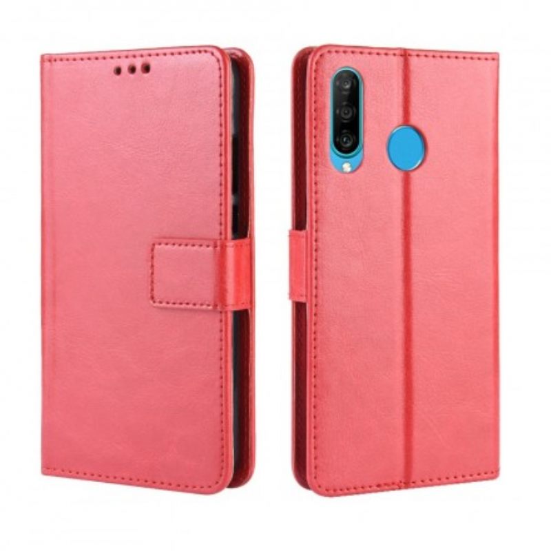 Kotelot Huawei P30 Lite Keinonahka Näyttävä