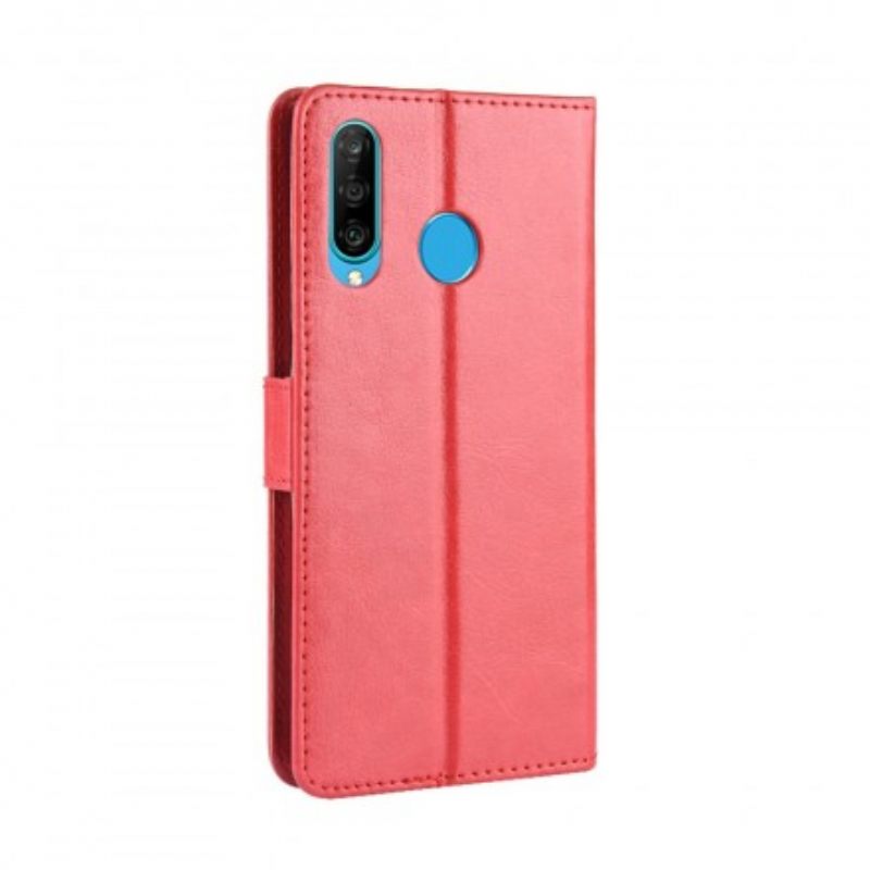 Kotelot Huawei P30 Lite Keinonahka Näyttävä