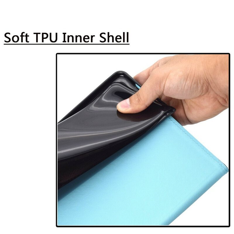 Flip Case Samsung Galaxy Tab S7 / Tab S8 Akvarellikukat