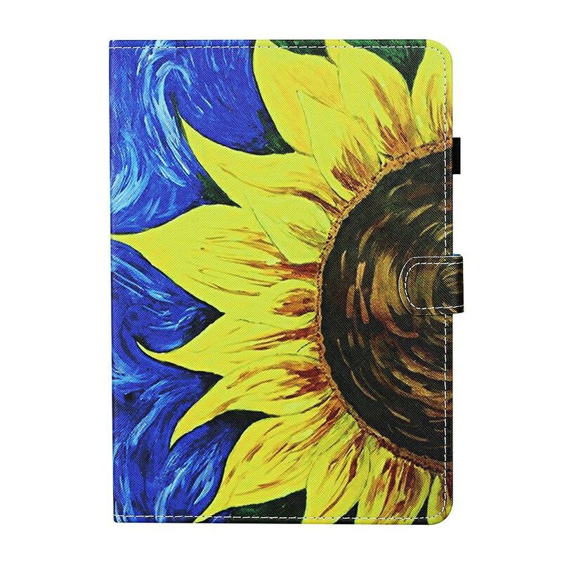 Kotelot Samsung Galaxy Tab S7 / Tab S8 Painted Sunflower