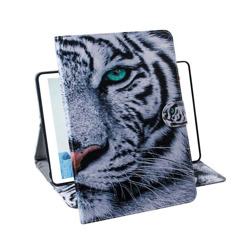 Kotelot Samsung Galaxy Tab S7 / Tab S8 Tiger Head