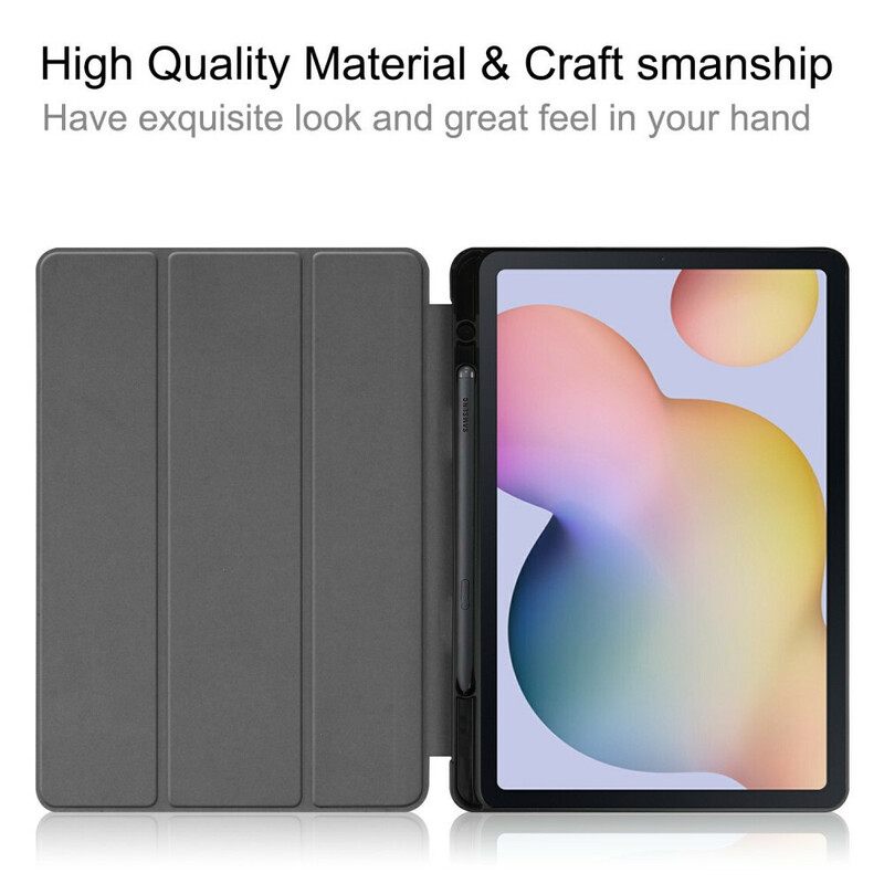 Puhelinkuoret Samsung Galaxy Tab S7 / Tab S8 Trifold Kynän Pidike