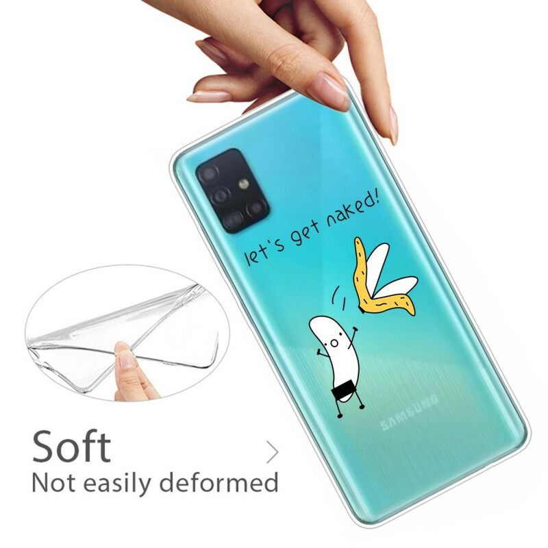 Case Samsung Galaxy A51 Banana Ollaan Alasti