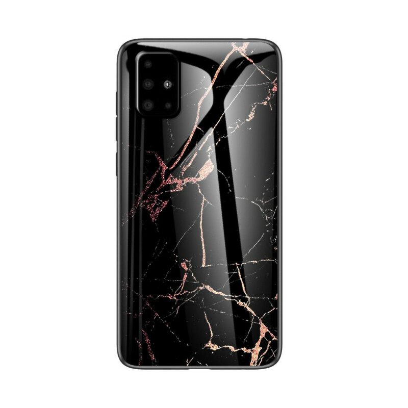 Case Samsung Galaxy A51 Kiiltävä Marmori