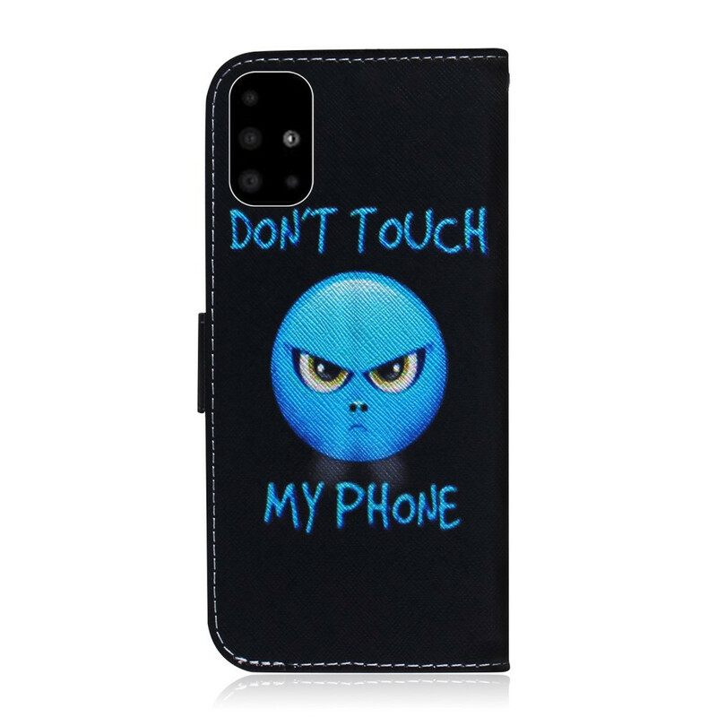 Flip Case Samsung Galaxy A51 Emoji Puhelin