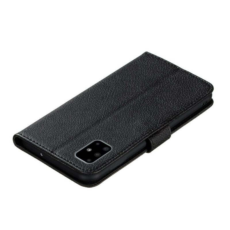 Flip Case Samsung Galaxy A51 Faux Leather Elä Unelmasi