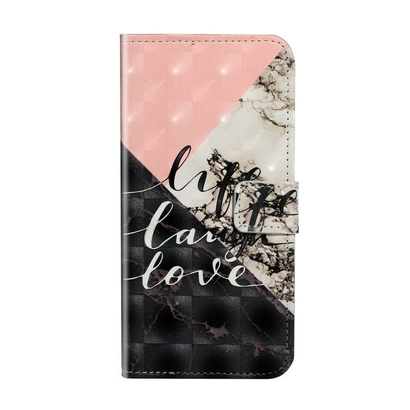 Kotelot Samsung Galaxy A51 Life Laugh Love