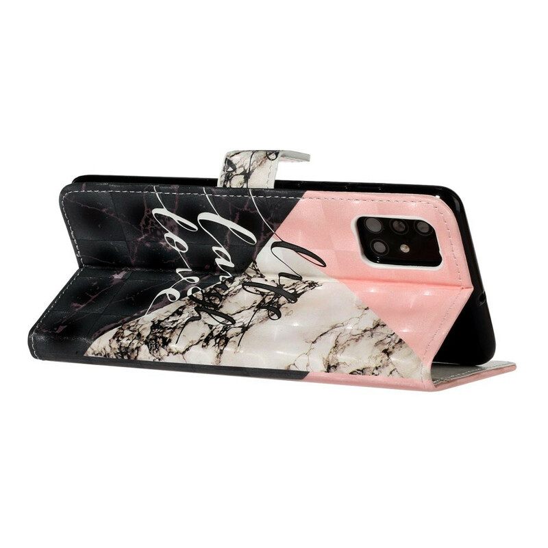 Kotelot Samsung Galaxy A51 Life Laugh Love