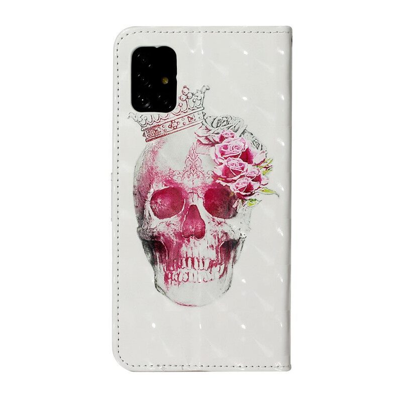 Kotelot Samsung Galaxy A51 Royal Skull