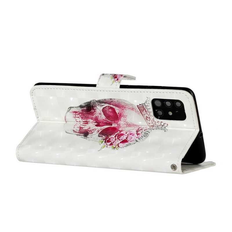 Kotelot Samsung Galaxy A51 Royal Skull