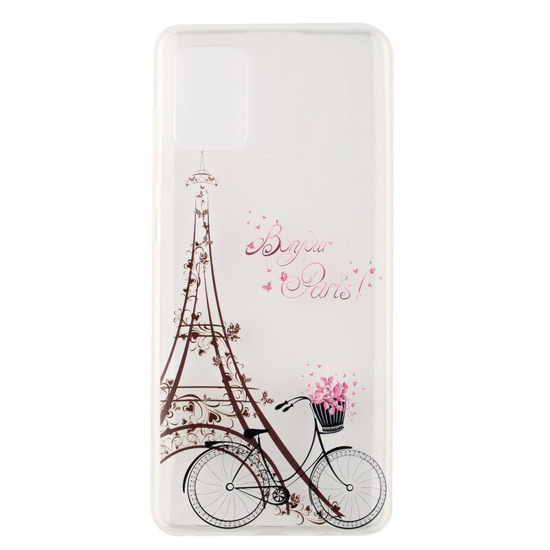 Kuori Samsung Galaxy A51 Transparent Hei Paris