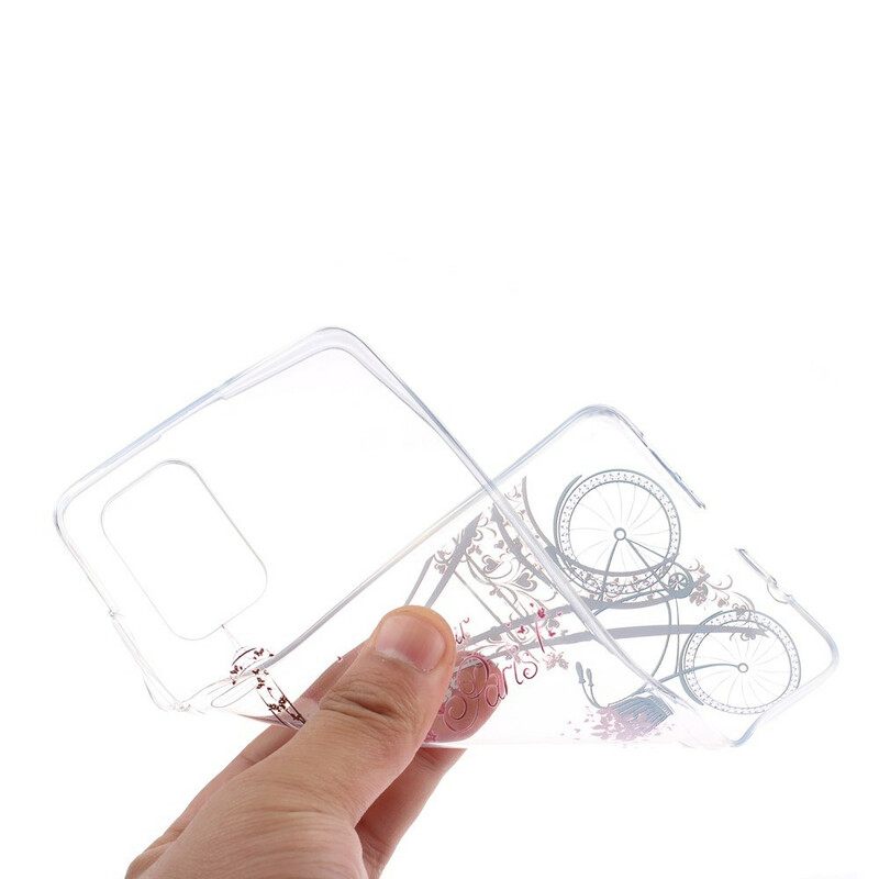 Kuori Samsung Galaxy A51 Transparent Hei Paris