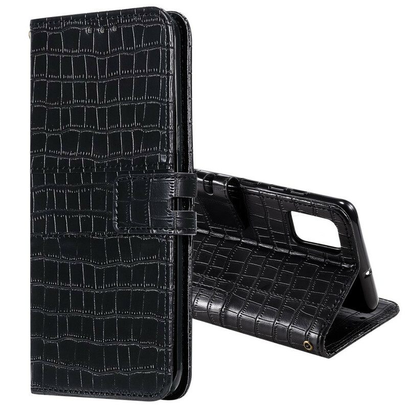 Nahkakotelo Samsung Galaxy A51 Täysin Croc