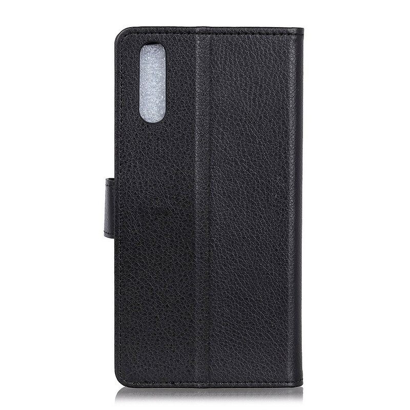 Kotelot Sony Xperia 10 II Lychee Faux Leather
