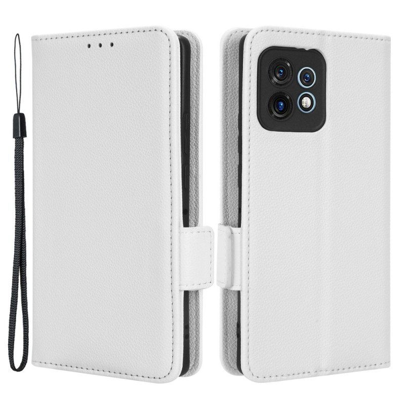 Flip Case Motorola Edge 40 Pro Finesse Kaksoislukko