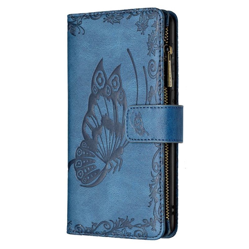 Flip Case Samsung Galaxy S20 Plus / S20 Plus 5G Perhosvetoketjullinen Tasku