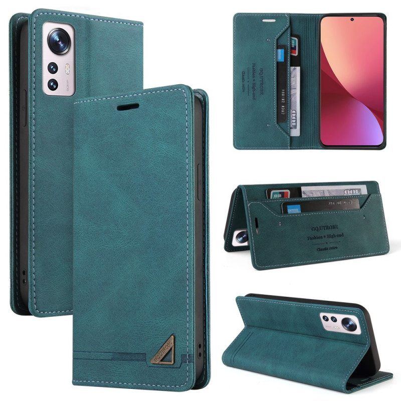 Kotelot Xiaomi 12 / 12X Keinonahka Gq.utrobe