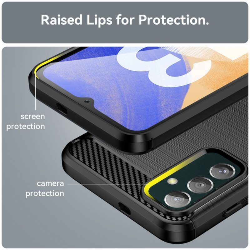 Kuori Samsung Galaxy M13 Harjattua Hiilikuitua